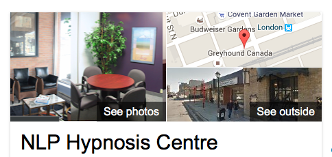 NLP Hypnosis Centre. London, Ontario. Canada.